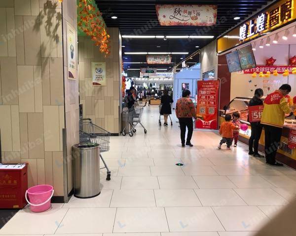 杭州永辉超市理想银泰城店 - 收银出口第二根柱子