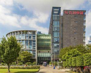 深圳九洲电器大厦 - 大厅正前方靠墙位置