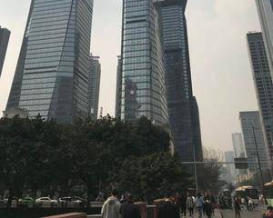 成都西部国际金融中心 - 1号楼电梯入口左侧