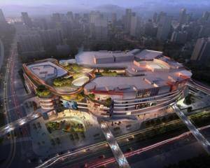 一楼优衣库门口连廊