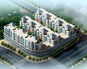 中心花园亭子旁