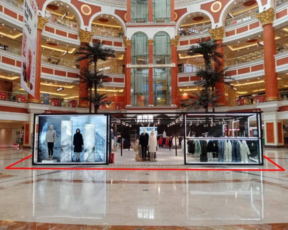 常州江南环球港 - 负一楼中庭太阳大厅