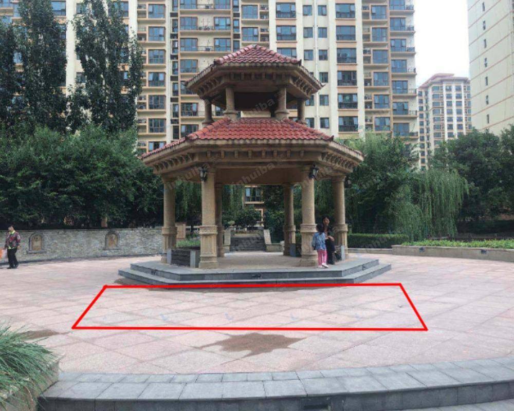 廊坊珠光御景小区 - 湖中心凉亭小广场