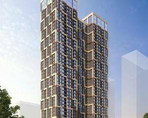 垃圾分类智能柜旁