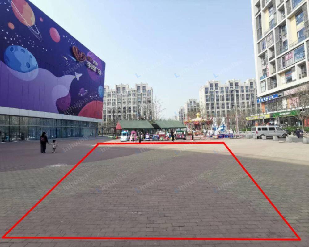 北京万科半岛广场 - 一层东门外广场