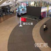 一层大堂hm门前
