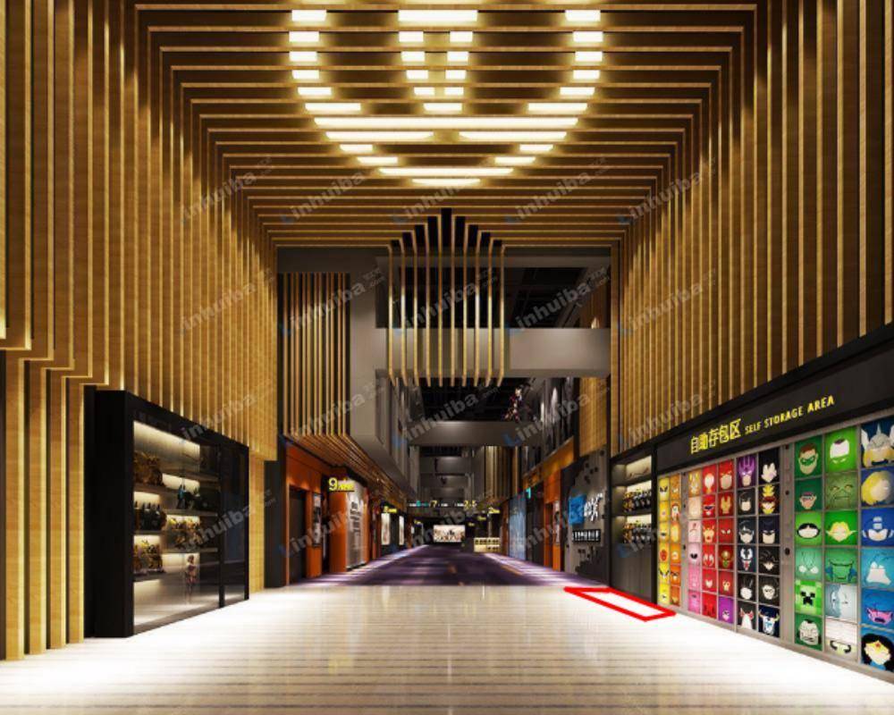 大连万达影城普兰店万达广场店 - 影城存包柜旁
