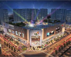 B馆一层周大福门口