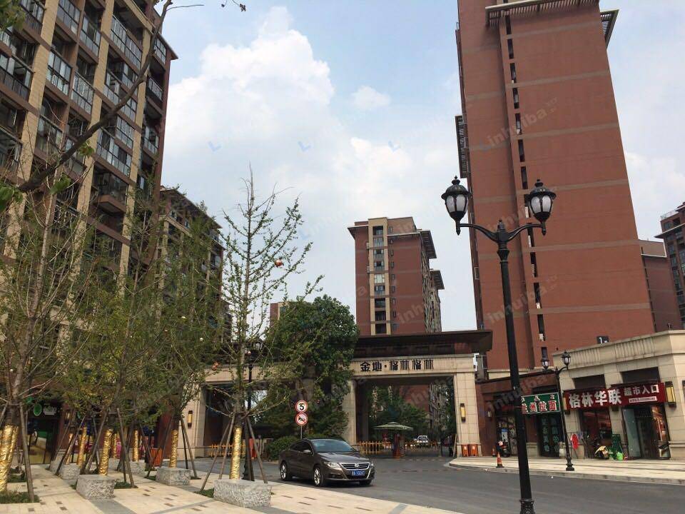 【金地格林格林西门进入前方左拐路口】-杭州场地,地推场地,摆摊场地