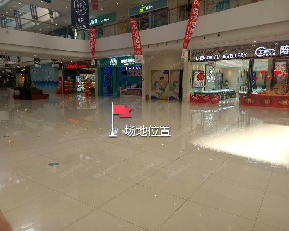 台州银泰城购物中心 - 陈大福商铺对面