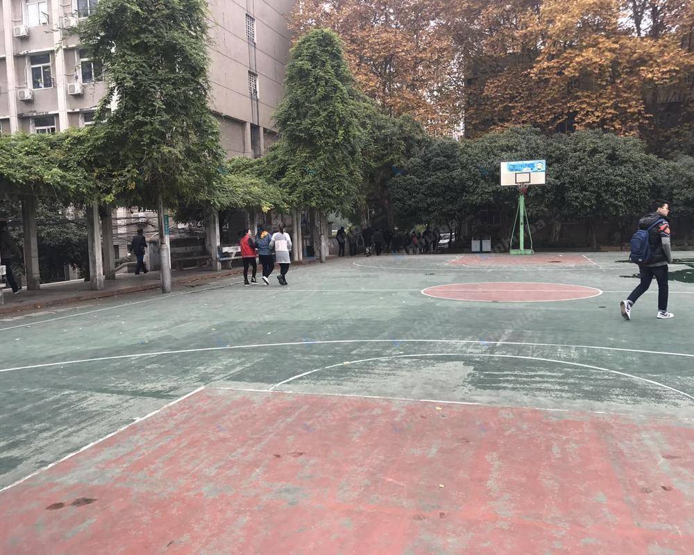 武汉理工大学 - 理工大学校篮球场中央